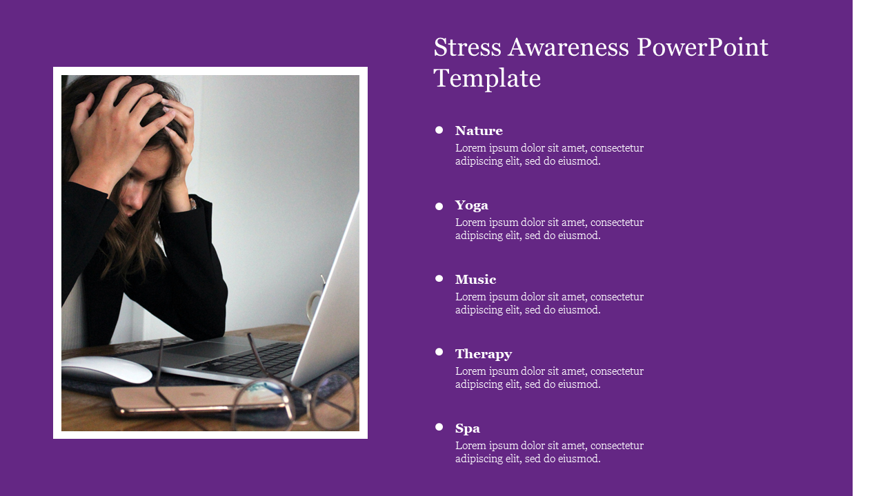 Stress Awareness PowerPoint Template